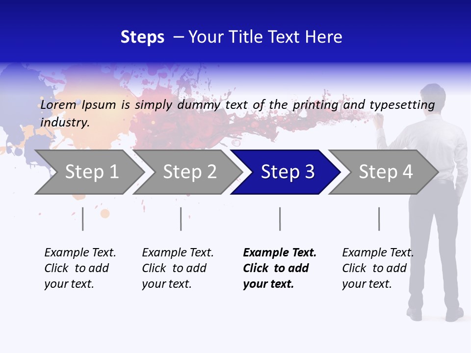 Body Solution Stain PowerPoint Template
