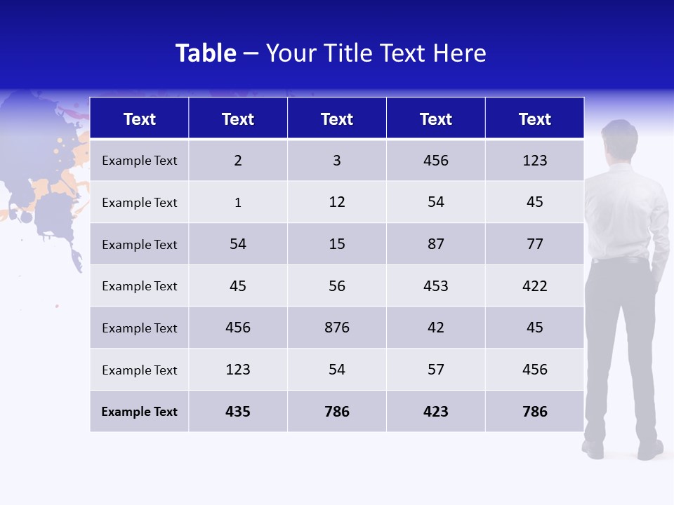 Body Solution Stain PowerPoint Template