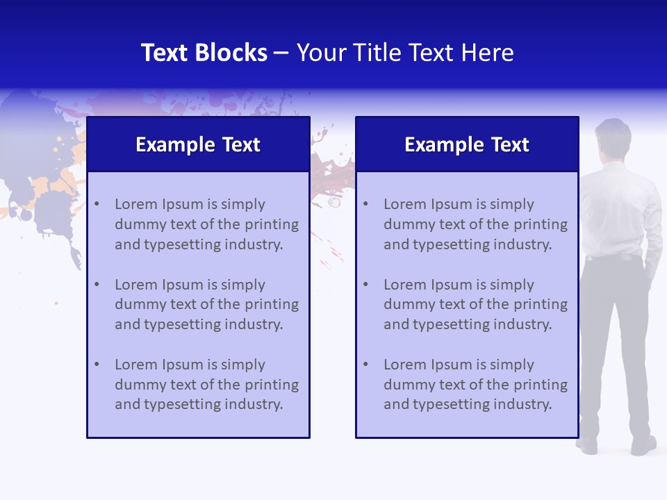 Body Solution Stain PowerPoint Template
