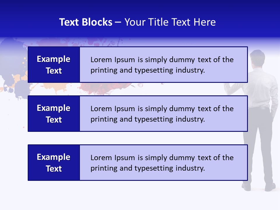 Body Solution Stain PowerPoint Template