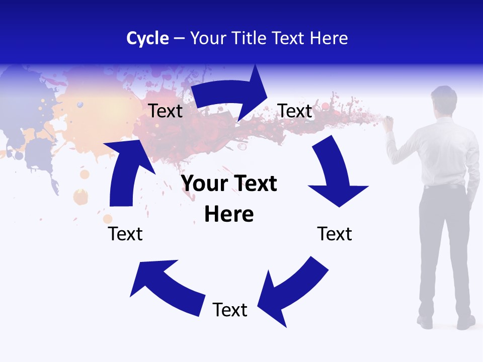 Body Solution Stain PowerPoint Template