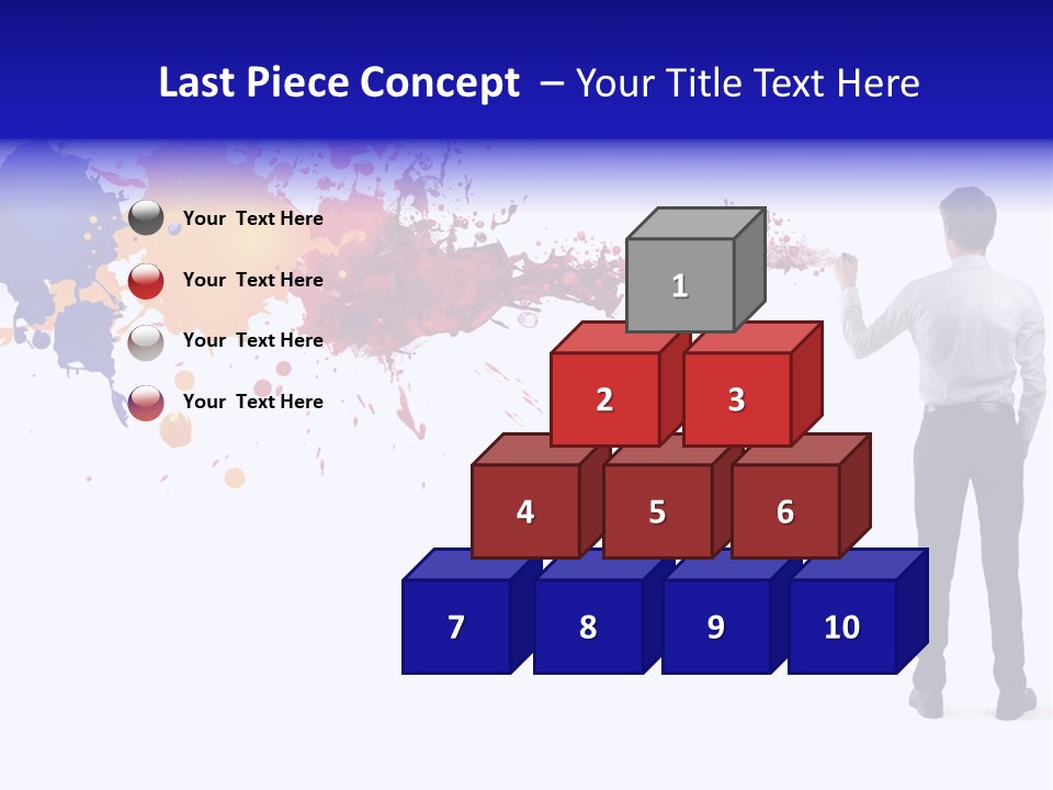 Body Solution Stain PowerPoint Template