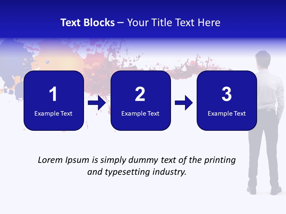 Body Solution Stain PowerPoint Template