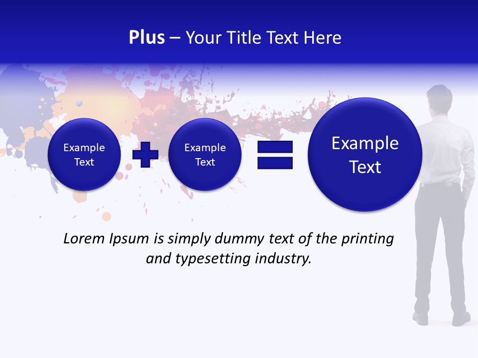 Body Solution Stain PowerPoint Template
