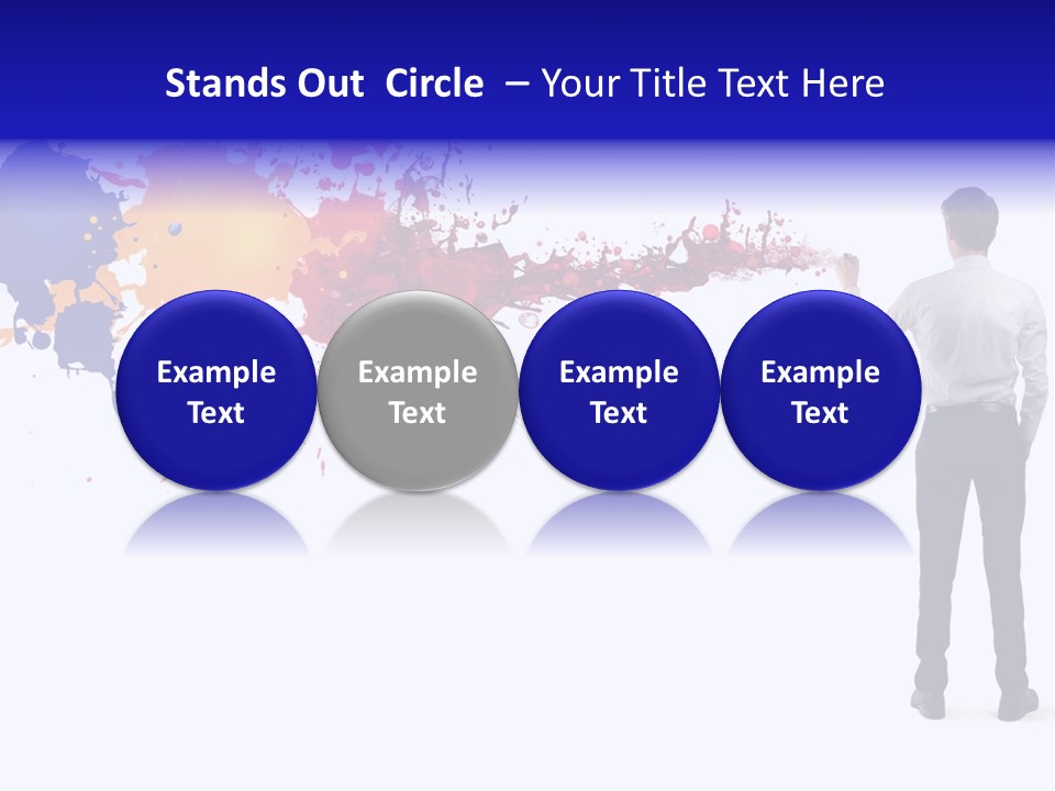 Body Solution Stain PowerPoint Template