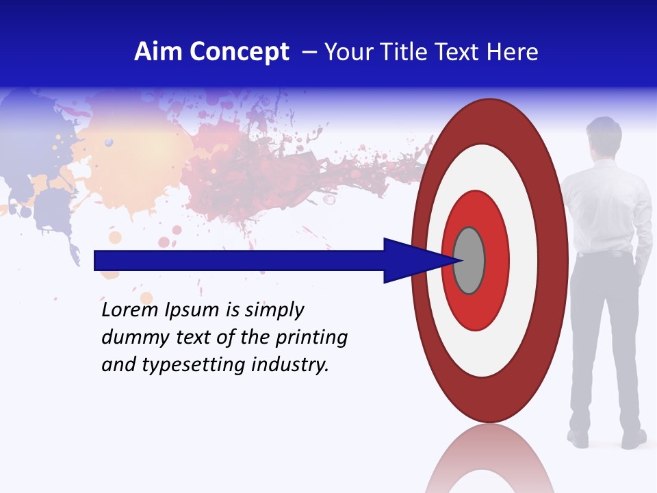 Body Solution Stain PowerPoint Template