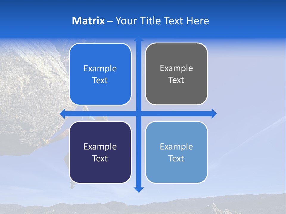 Courage Top Achievement PowerPoint Template