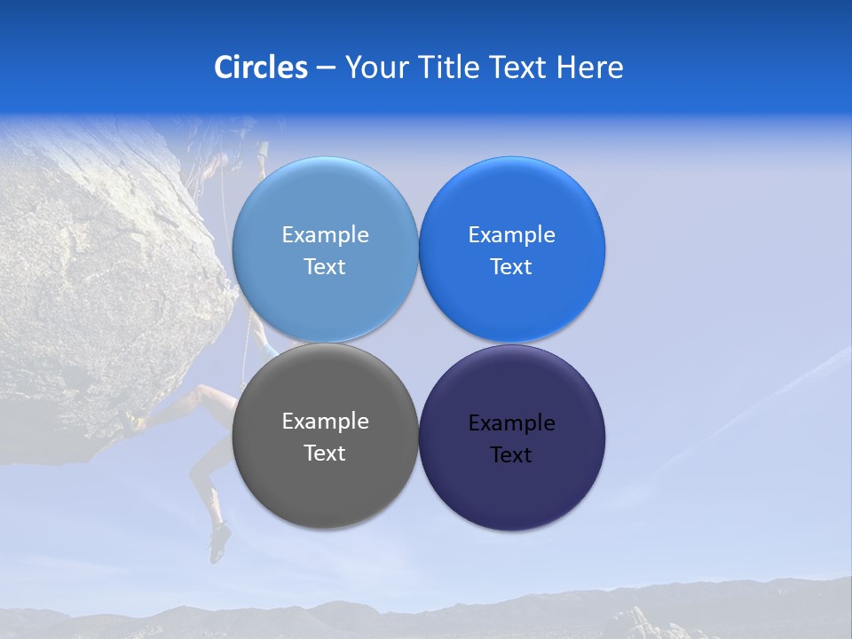 Courage Top Achievement PowerPoint Template