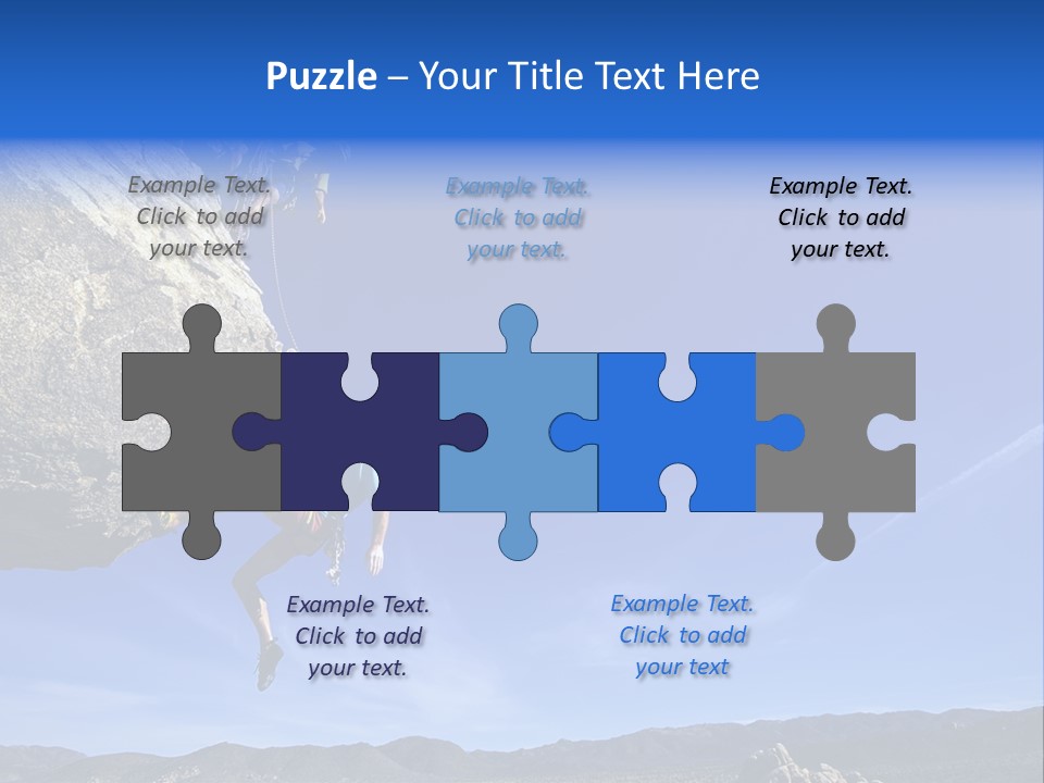 Courage Top Achievement PowerPoint Template