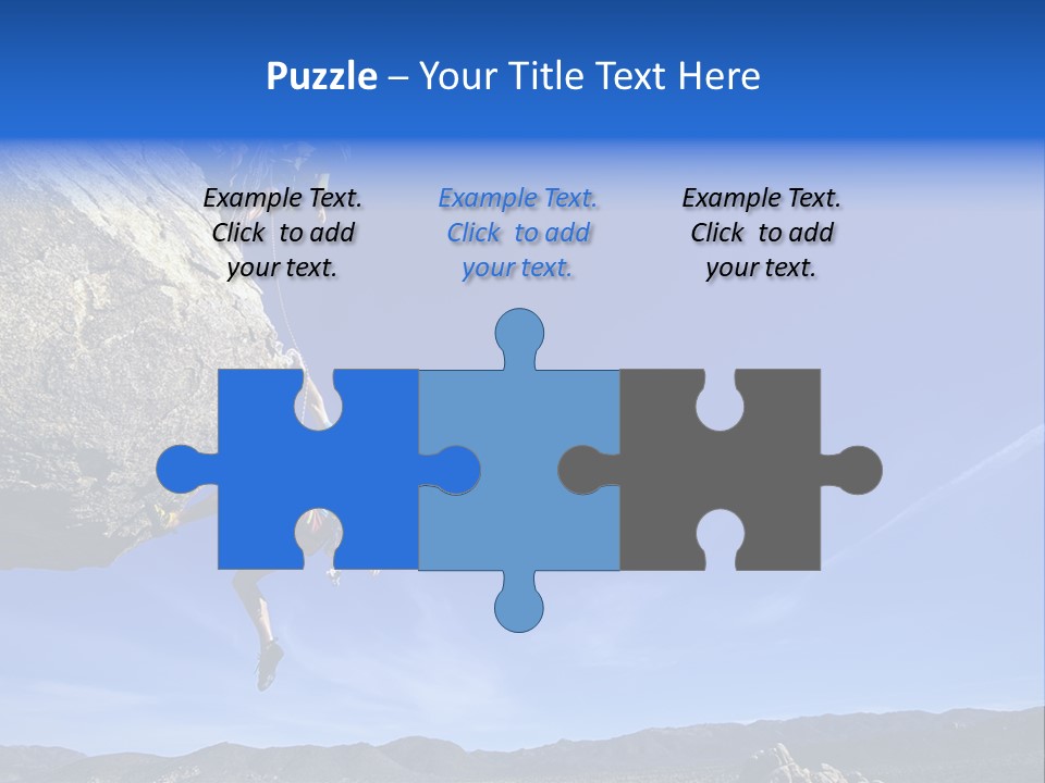 Courage Top Achievement PowerPoint Template