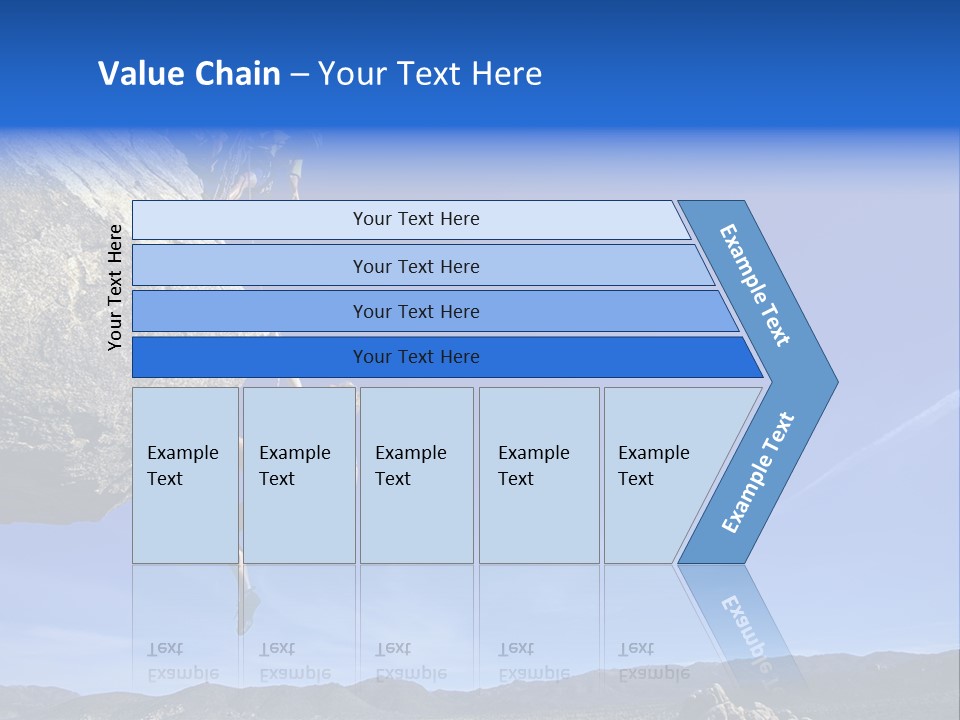 Courage Top Achievement PowerPoint Template