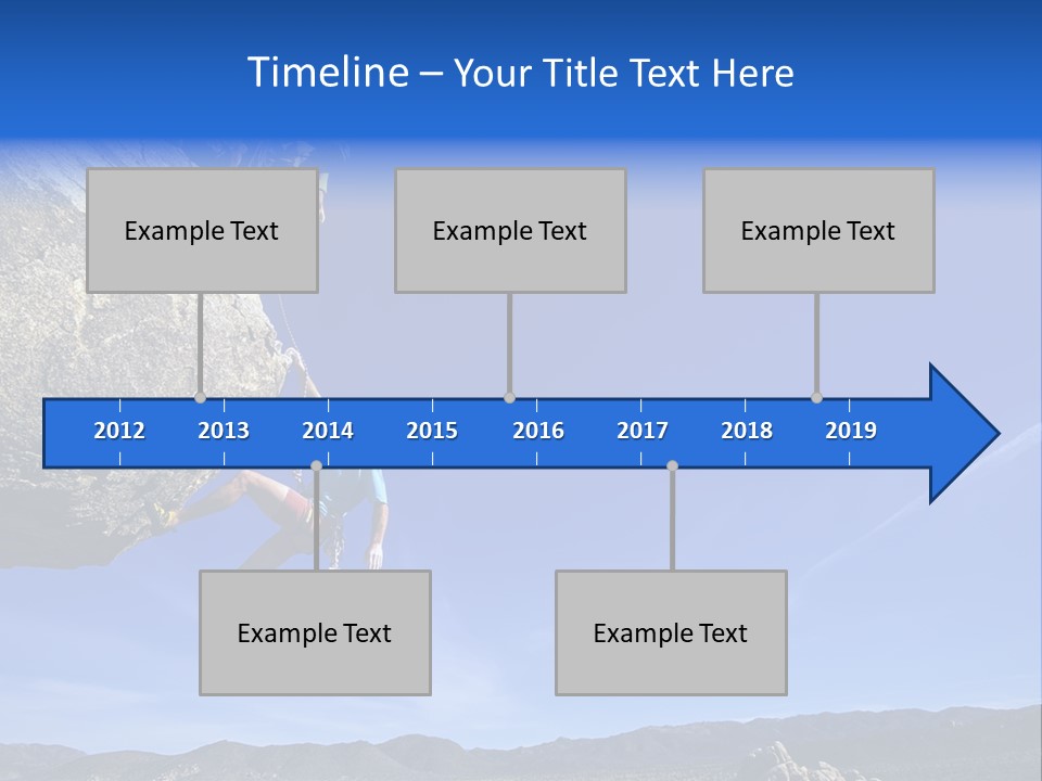 Courage Top Achievement PowerPoint Template