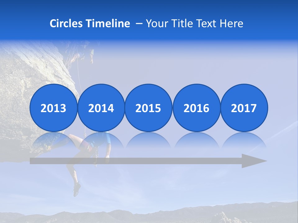 Courage Top Achievement PowerPoint Template