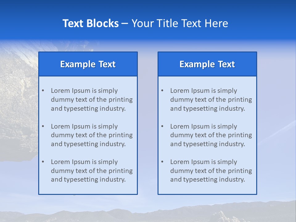 Courage Top Achievement PowerPoint Template
