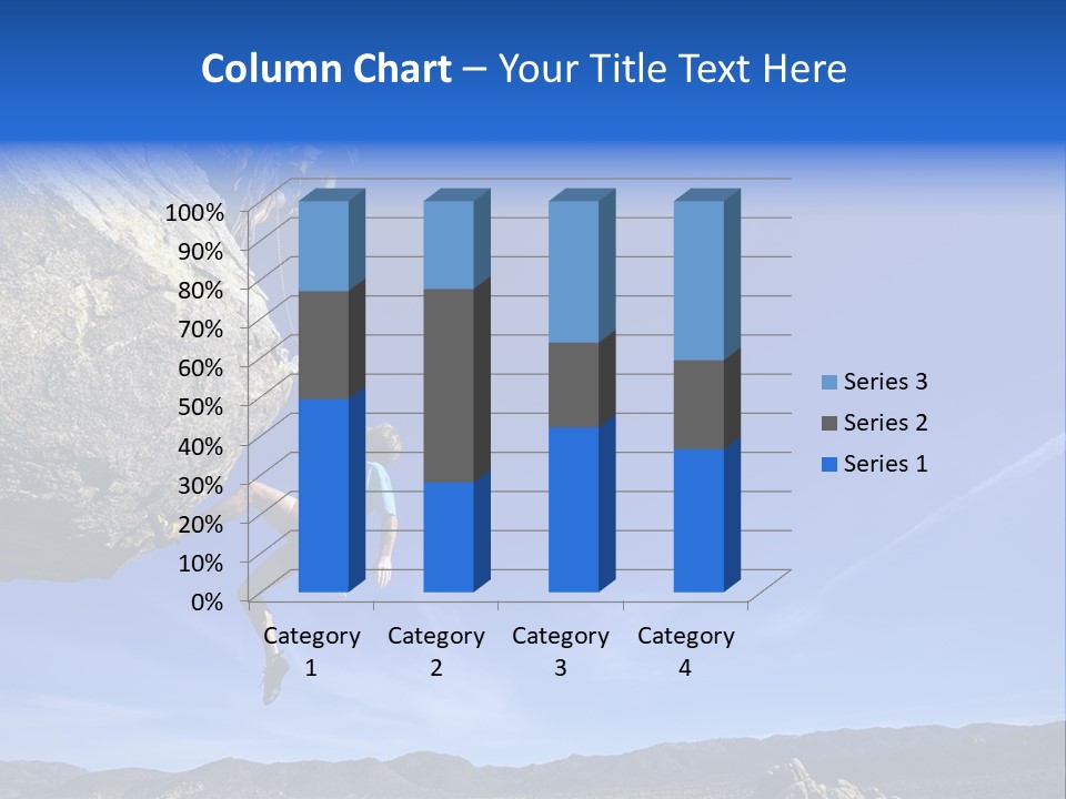 Courage Top Achievement PowerPoint Template