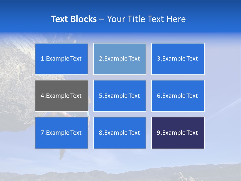 Courage Top Achievement PowerPoint Template