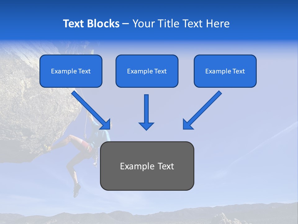 Courage Top Achievement PowerPoint Template