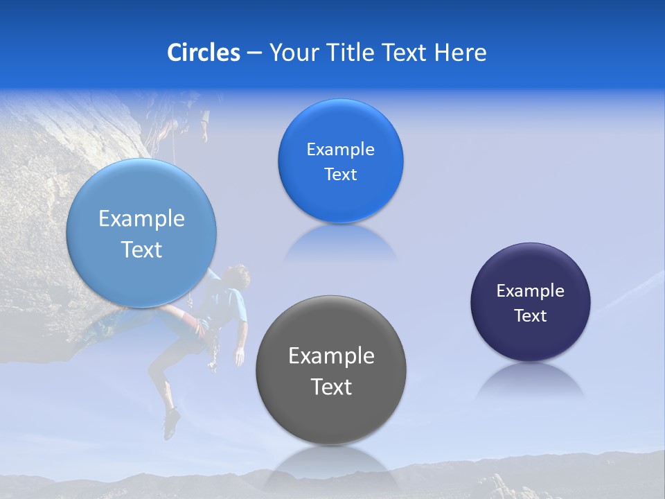 Courage Top Achievement PowerPoint Template