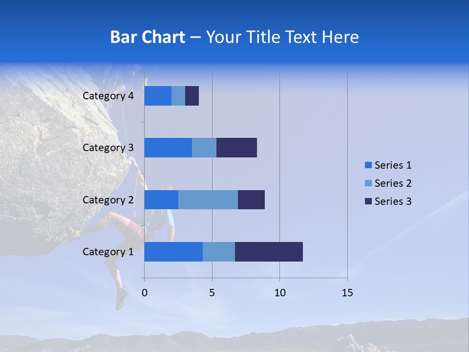 Courage Top Achievement PowerPoint Template