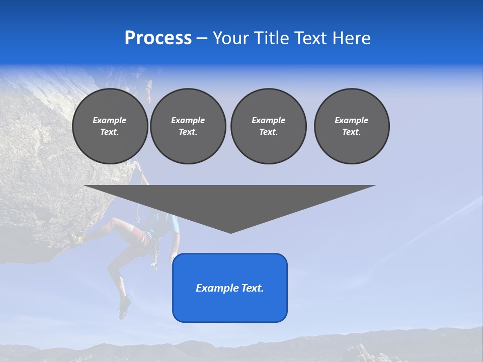 Courage Top Achievement PowerPoint Template