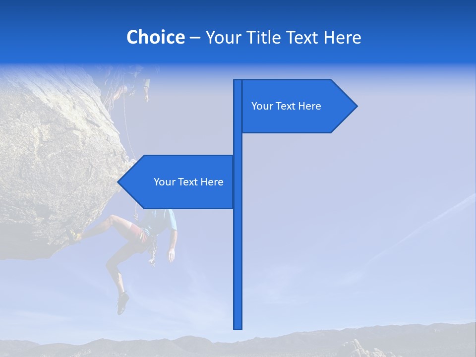 Courage Top Achievement PowerPoint Template