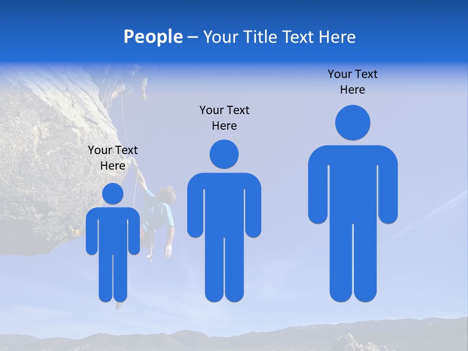 Courage Top Achievement PowerPoint Template