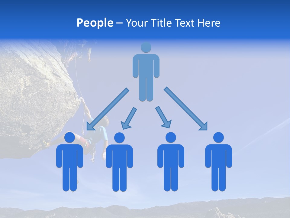 Courage Top Achievement PowerPoint Template