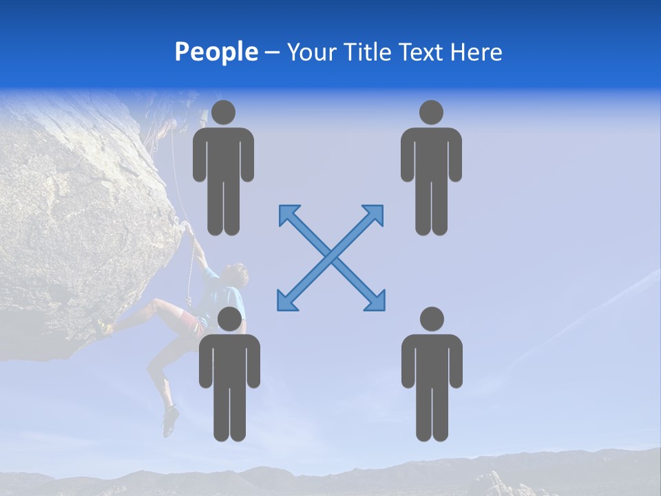 Courage Top Achievement PowerPoint Template