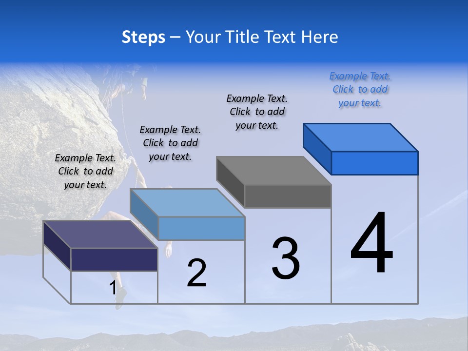 Courage Top Achievement PowerPoint Template