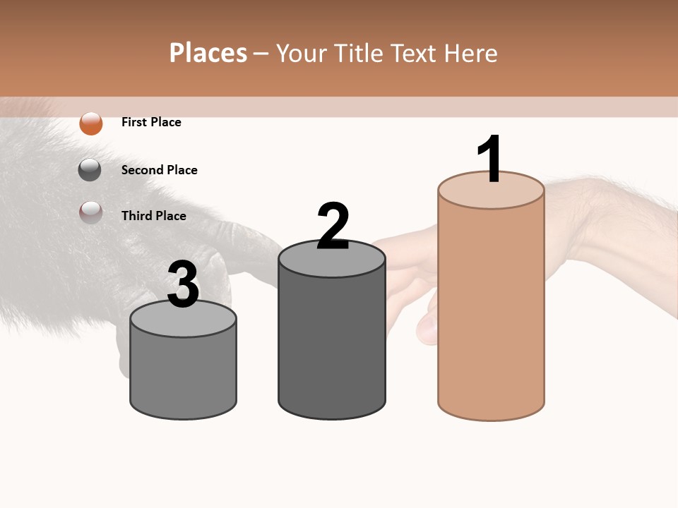 Hand Intelligent Mankind PowerPoint Template
