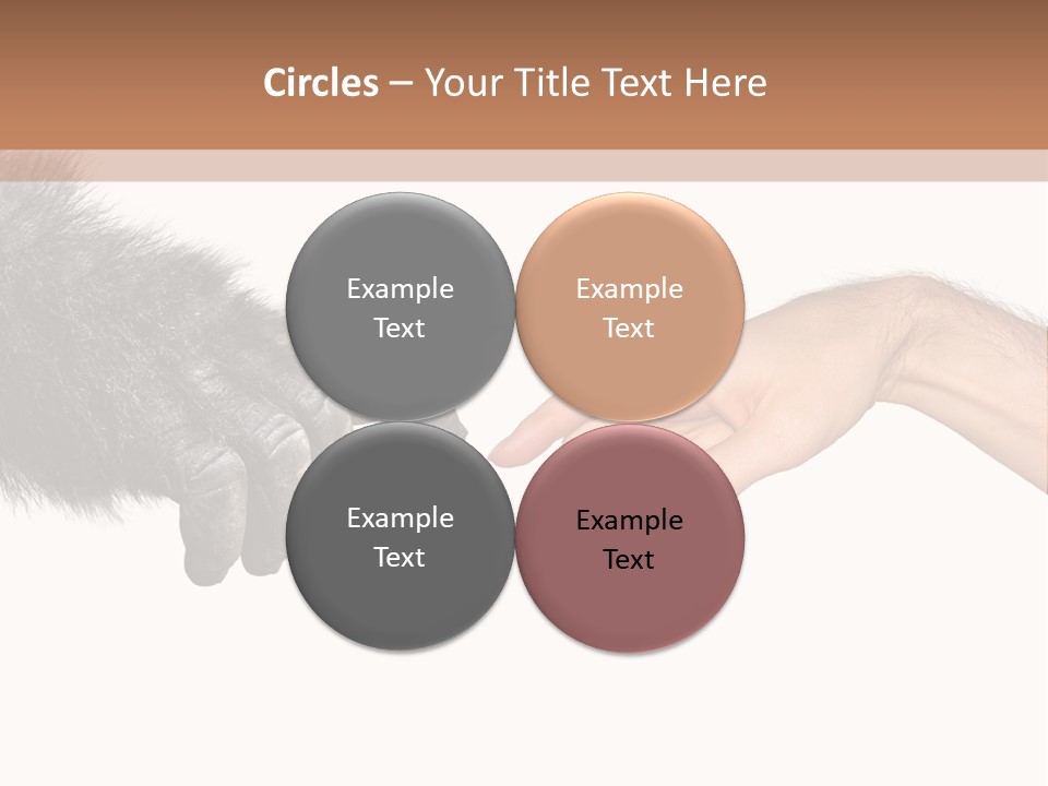 Hand Intelligent Mankind PowerPoint Template