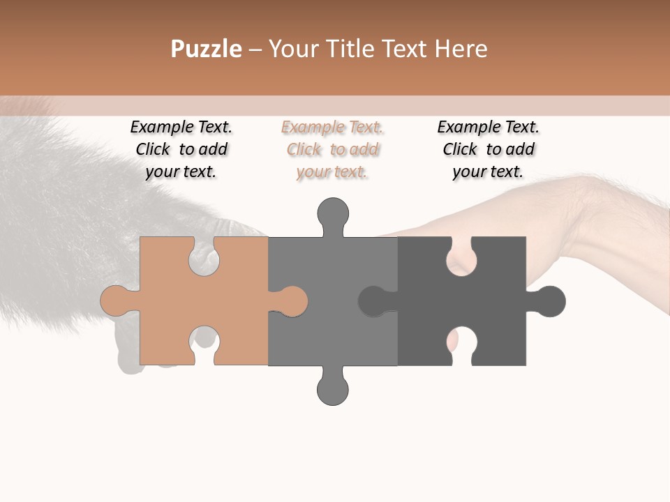 Hand Intelligent Mankind PowerPoint Template