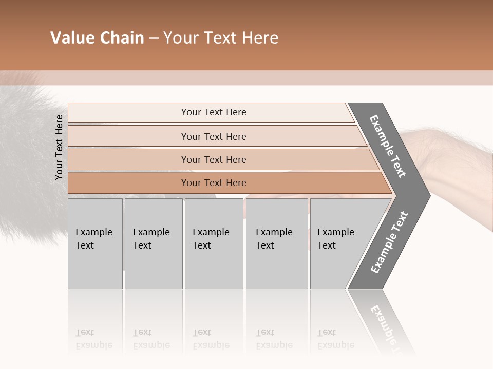 Hand Intelligent Mankind PowerPoint Template
