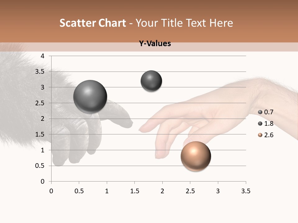 Hand Intelligent Mankind PowerPoint Template