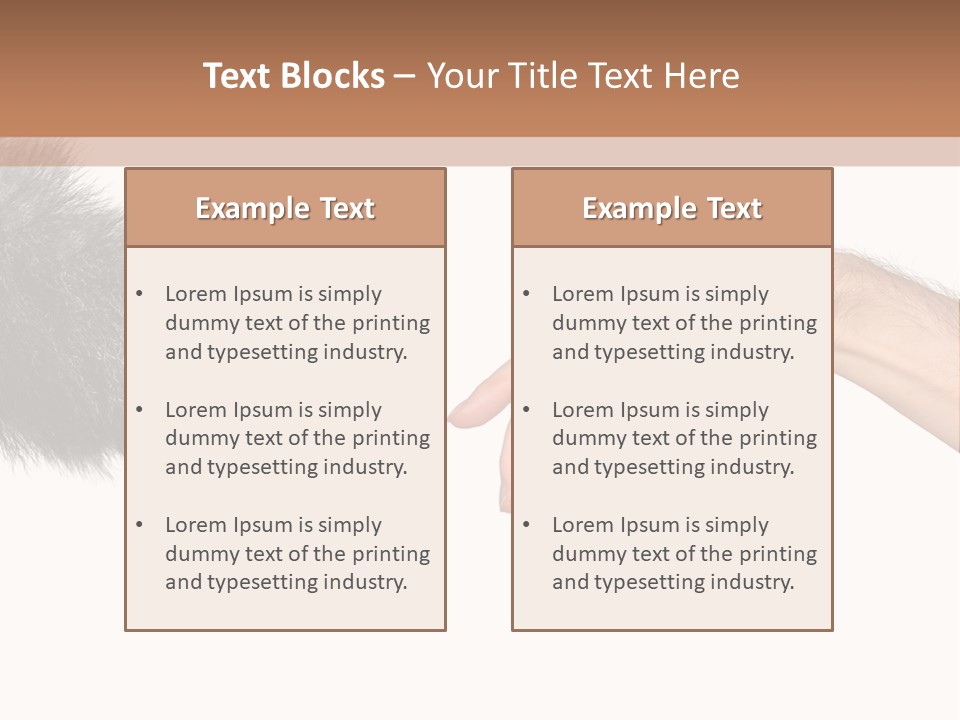 Hand Intelligent Mankind PowerPoint Template