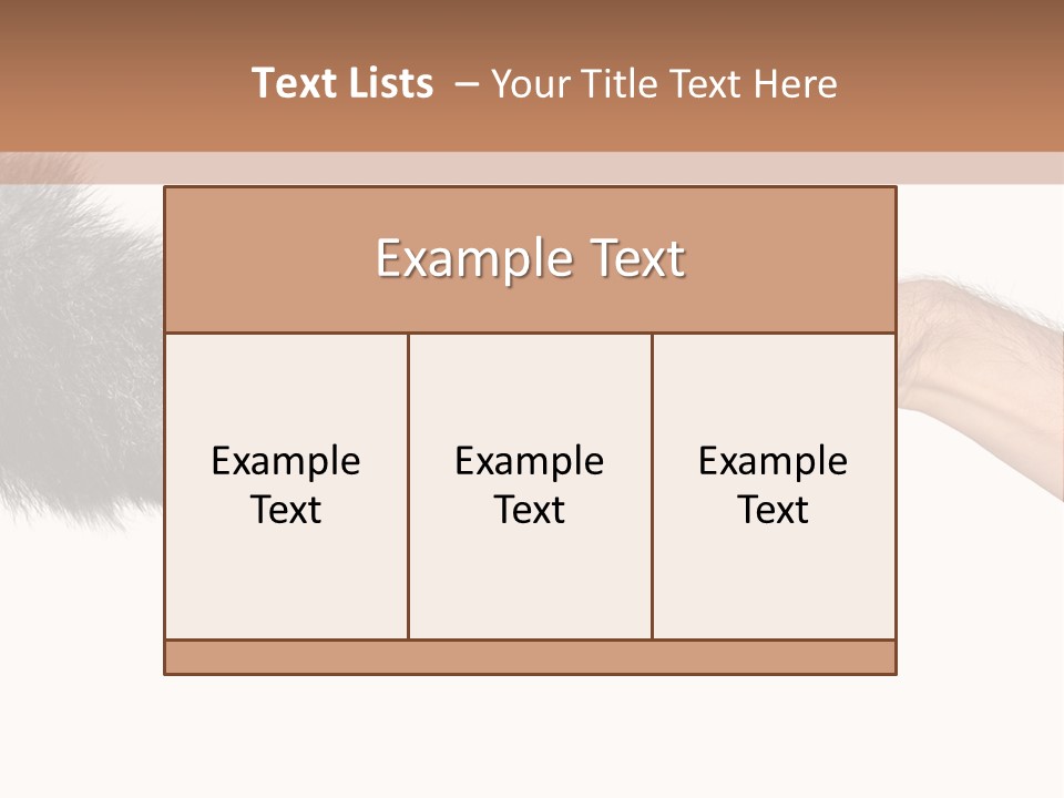 Hand Intelligent Mankind PowerPoint Template