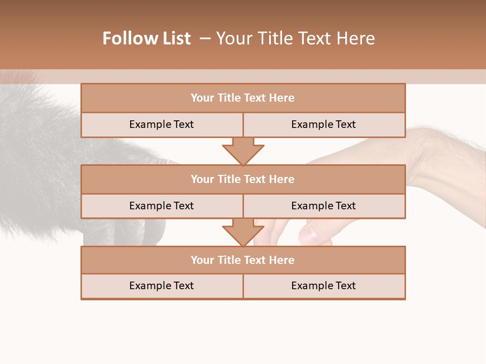 Hand Intelligent Mankind PowerPoint Template