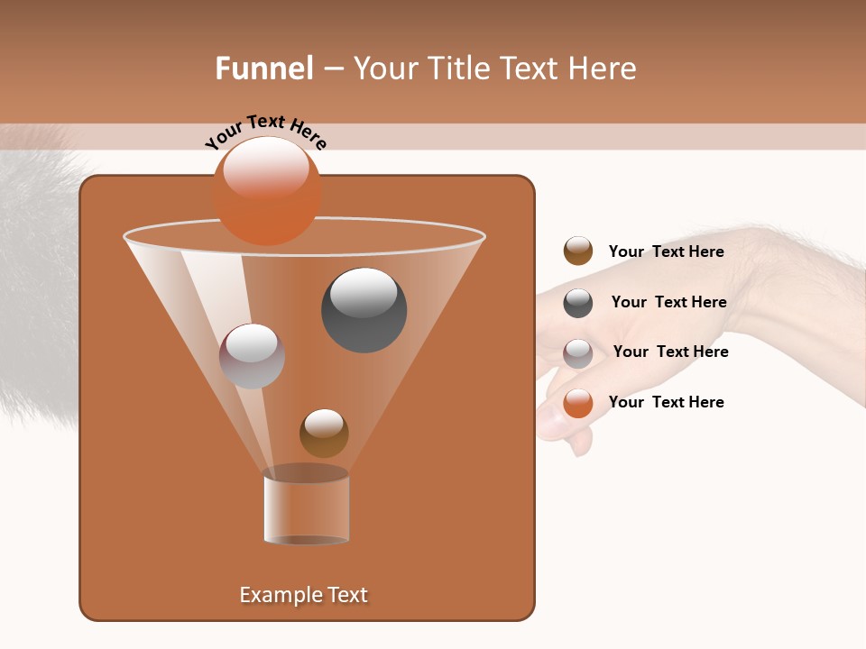 Hand Intelligent Mankind PowerPoint Template