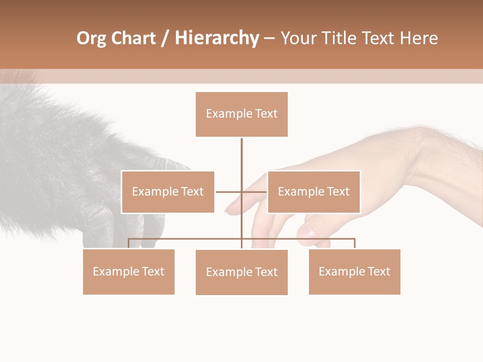 Hand Intelligent Mankind PowerPoint Template