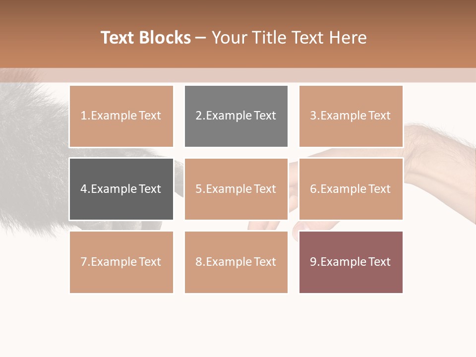 Hand Intelligent Mankind PowerPoint Template