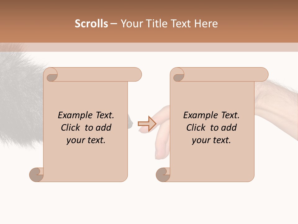 Hand Intelligent Mankind PowerPoint Template