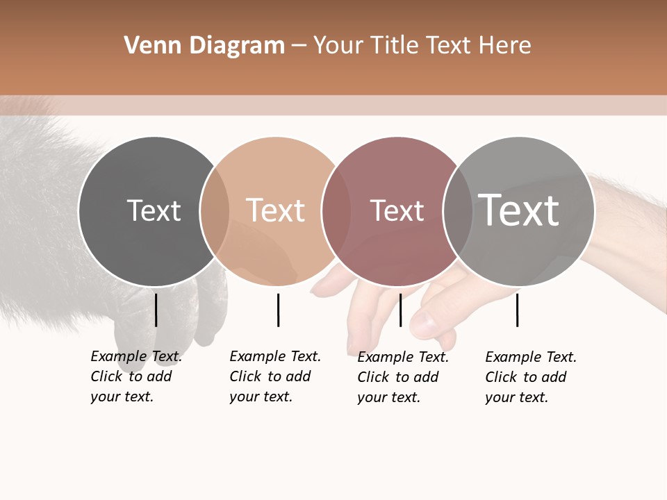 Hand Intelligent Mankind PowerPoint Template