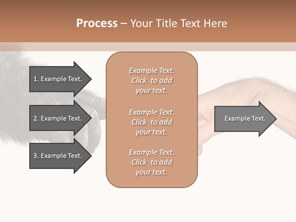 Hand Intelligent Mankind PowerPoint Template