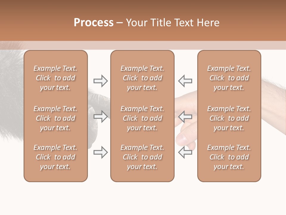 Hand Intelligent Mankind PowerPoint Template