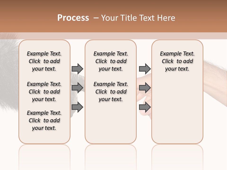 Hand Intelligent Mankind PowerPoint Template