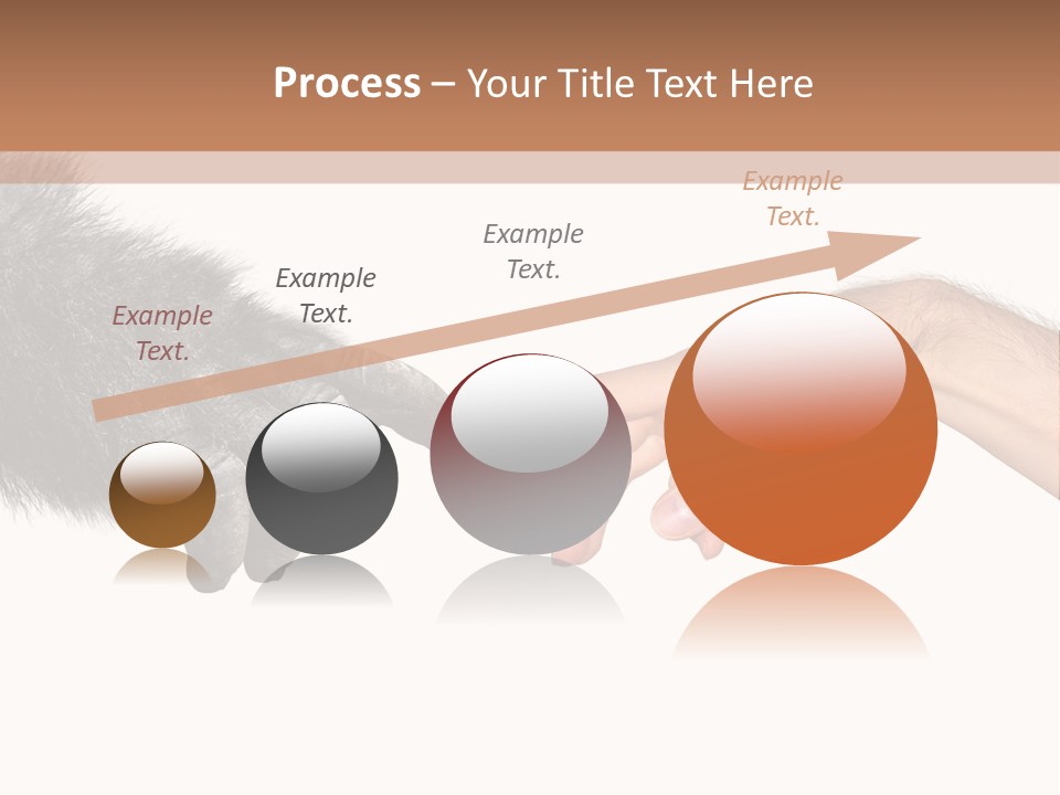 Hand Intelligent Mankind PowerPoint Template
