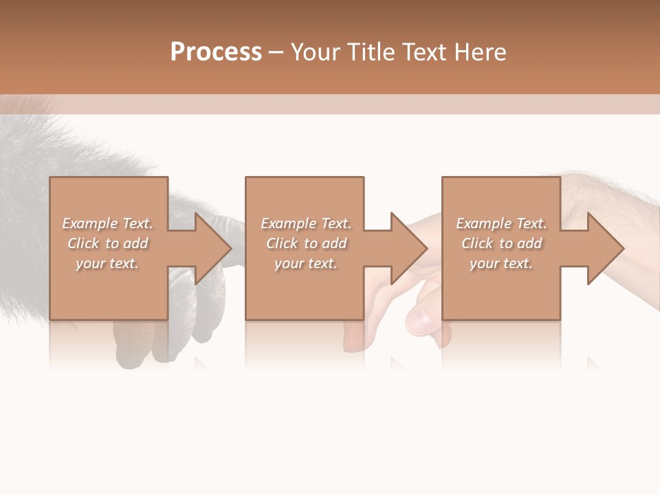 Hand Intelligent Mankind PowerPoint Template