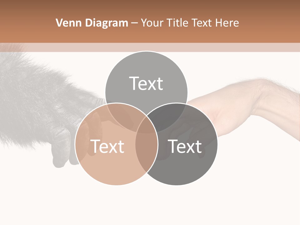 Hand Intelligent Mankind PowerPoint Template