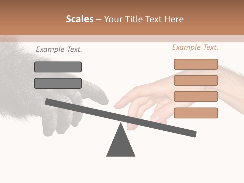 Hand Intelligent Mankind PowerPoint Template