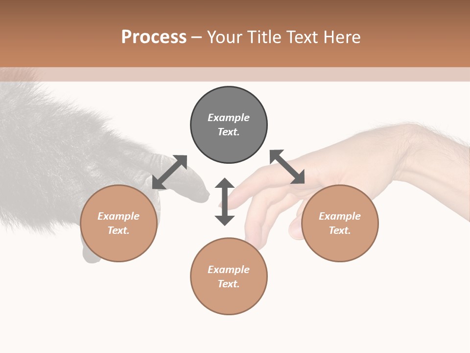 Hand Intelligent Mankind PowerPoint Template